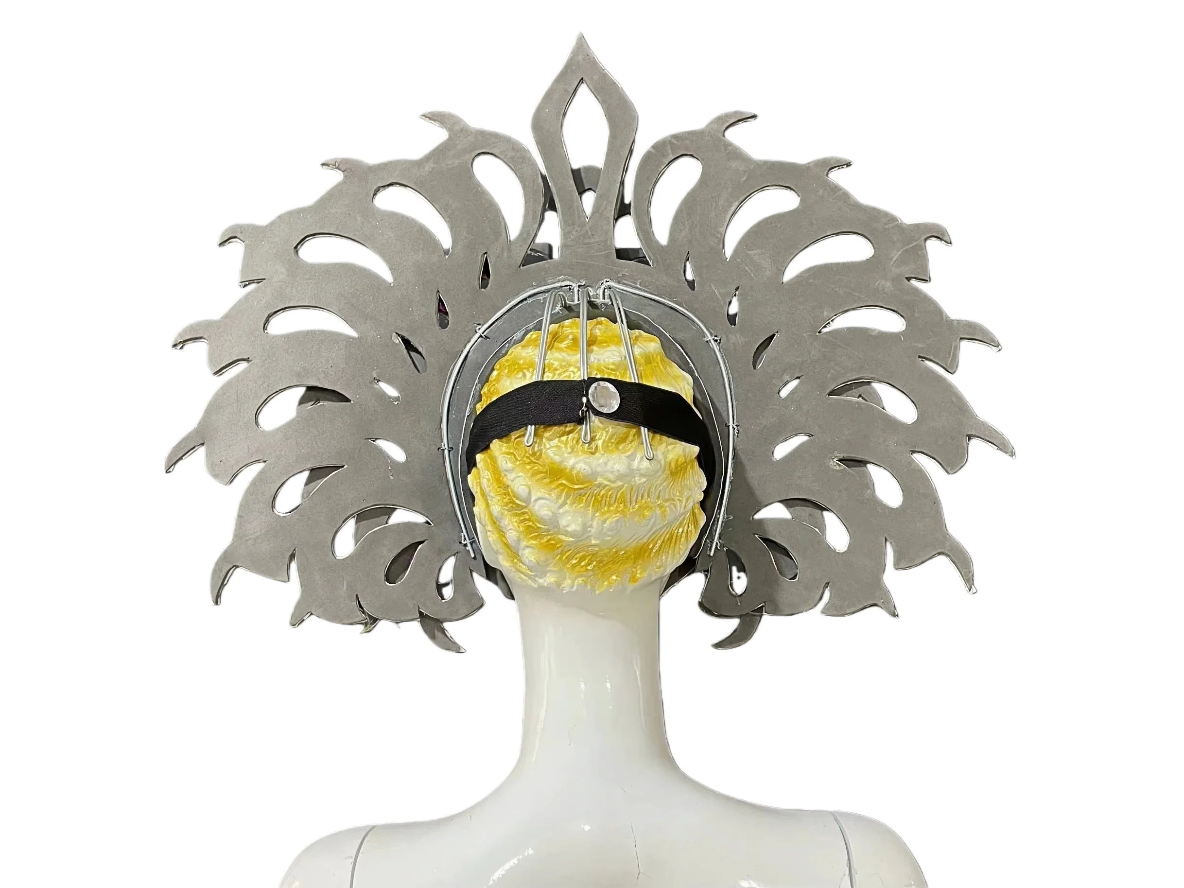 Brazil Rio Spanish Cuba Santiago Havana Venice Dionysia carnival Float Mask dress masque ball costume samba Golden Crown