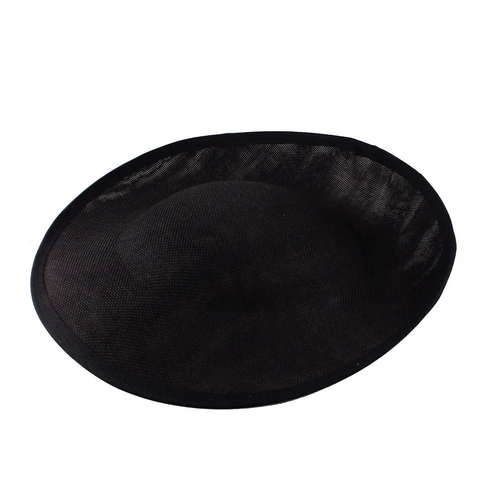 25cm Large Sinamay-Look Fascinator Base