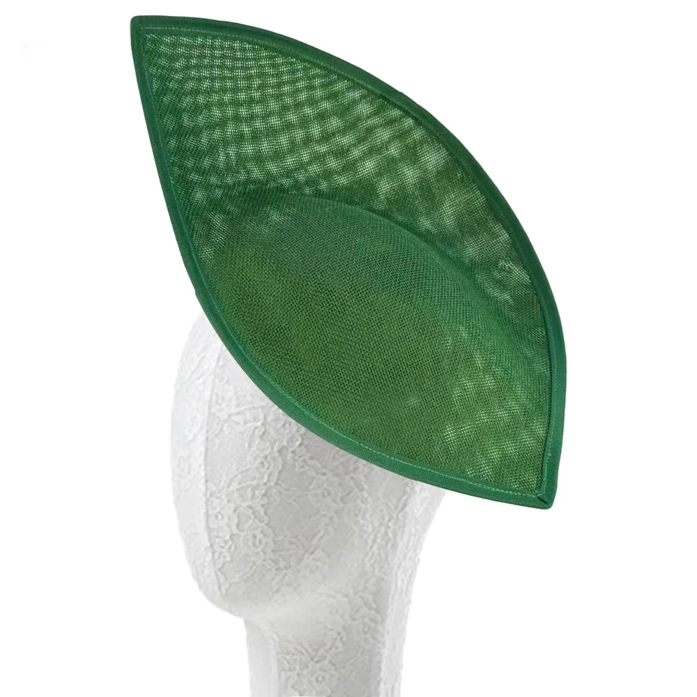 32x21cm Oval Sinamay Fascinator Base DIY Millinery Derby Hat Headpiece Mold