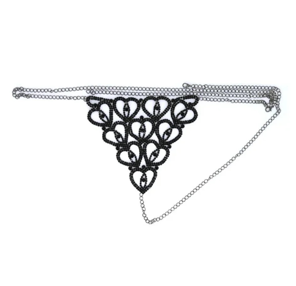 Crystal Thong Body Chain