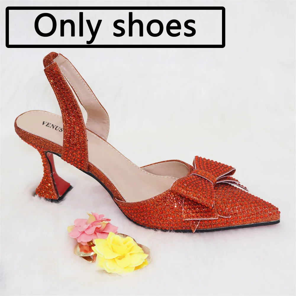 Versatile Party Shoes And Bag Set