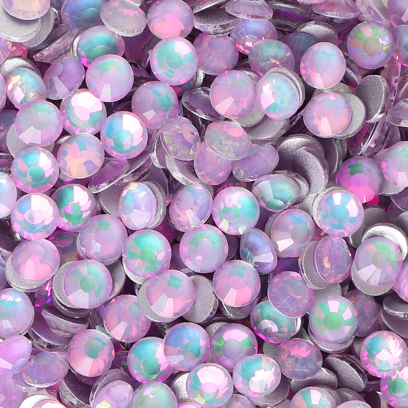Glass Crystal Flatback Rhinestones SS3-SS30 Non-Hotfix Strass Stones Bulk Pack