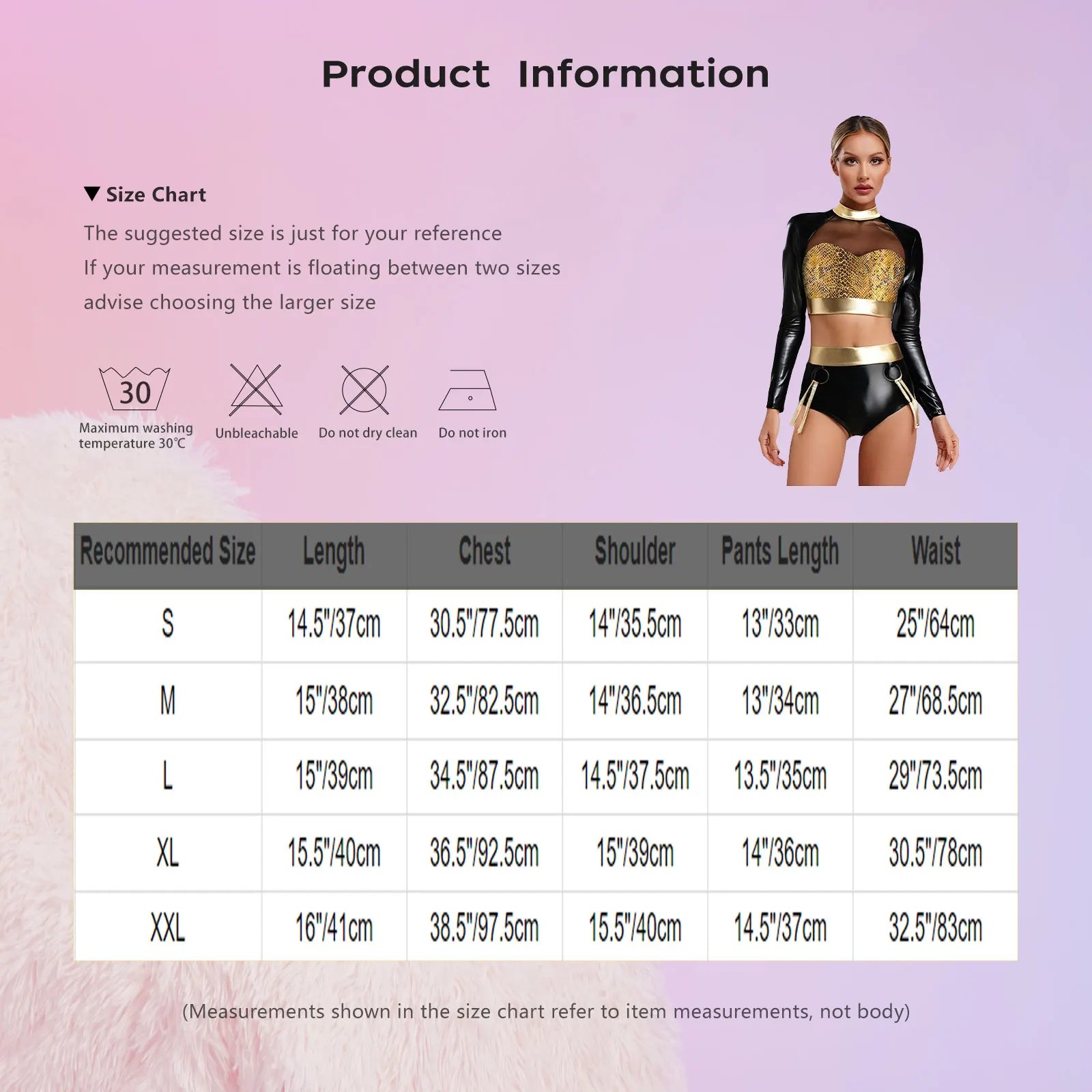 Fishnet Mesh & Metallic 2-Piece Bodysuit & Shorts Rave Costume Set