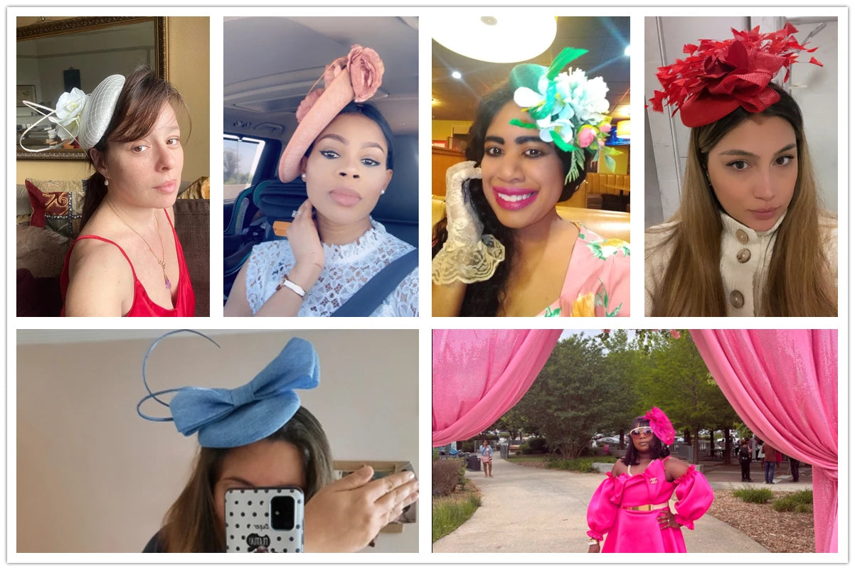 31cm Round Sinamay Fascinator Base DIY Millinery Derby Hat Headpiece Mold
