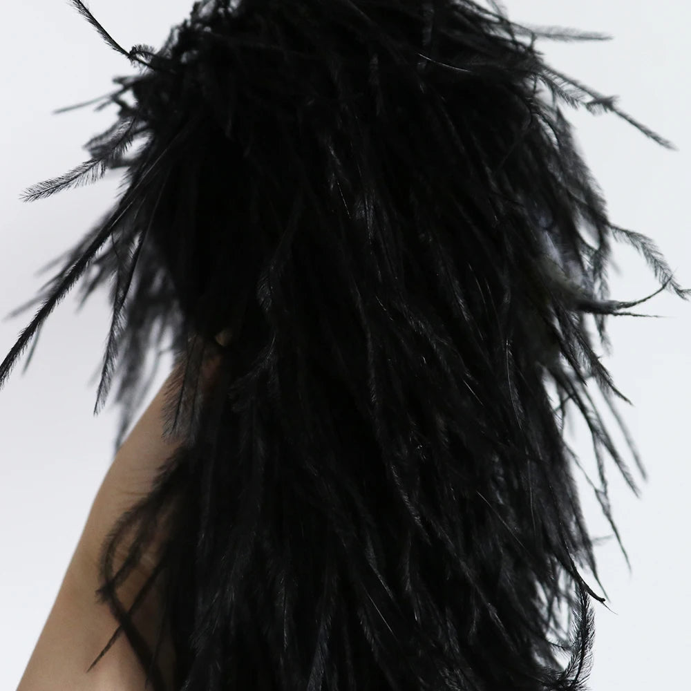 Ostrich Feather Trim Boa (1 Meter)