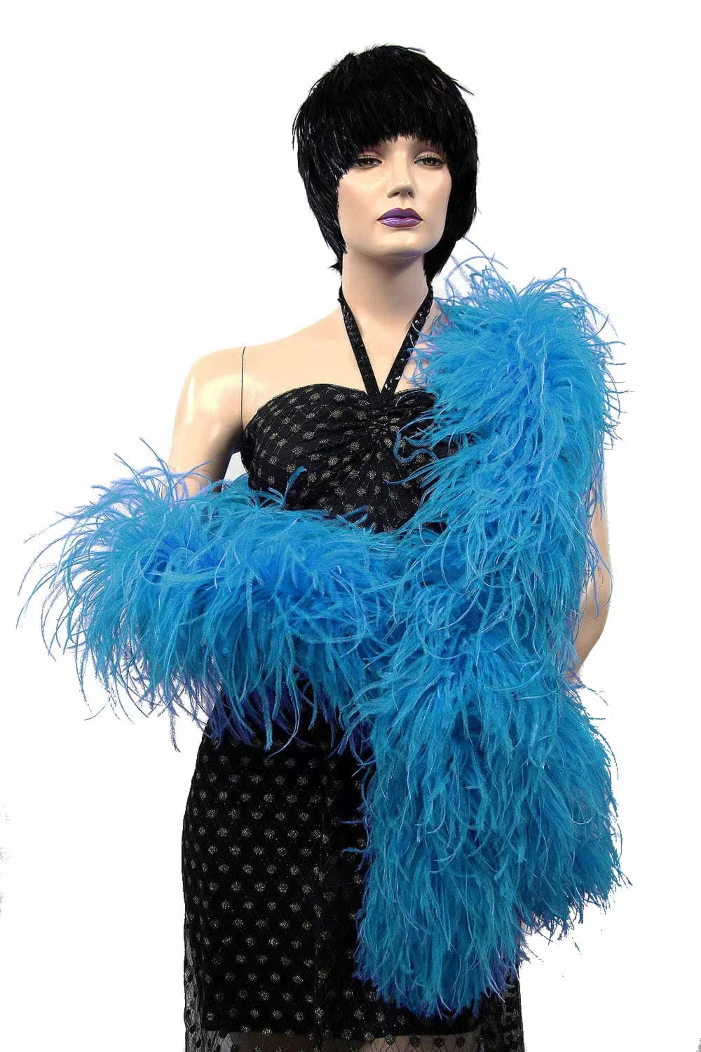 Multi-Ply Ostrich Feather Scarf Boa (2 Meters)