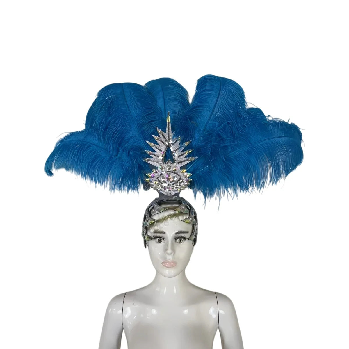 The Stardust Dionysia – Carnival & Samba Feathered Masque Ball Crown