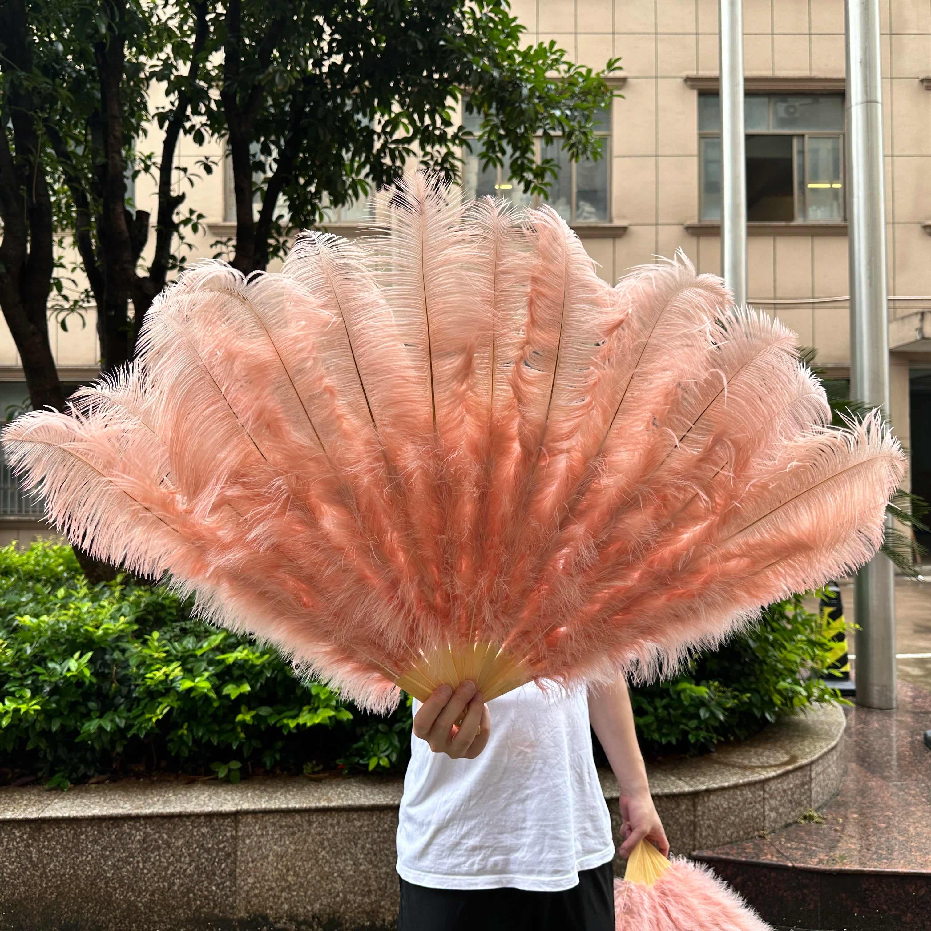 130CM Ostrich Feather Fans