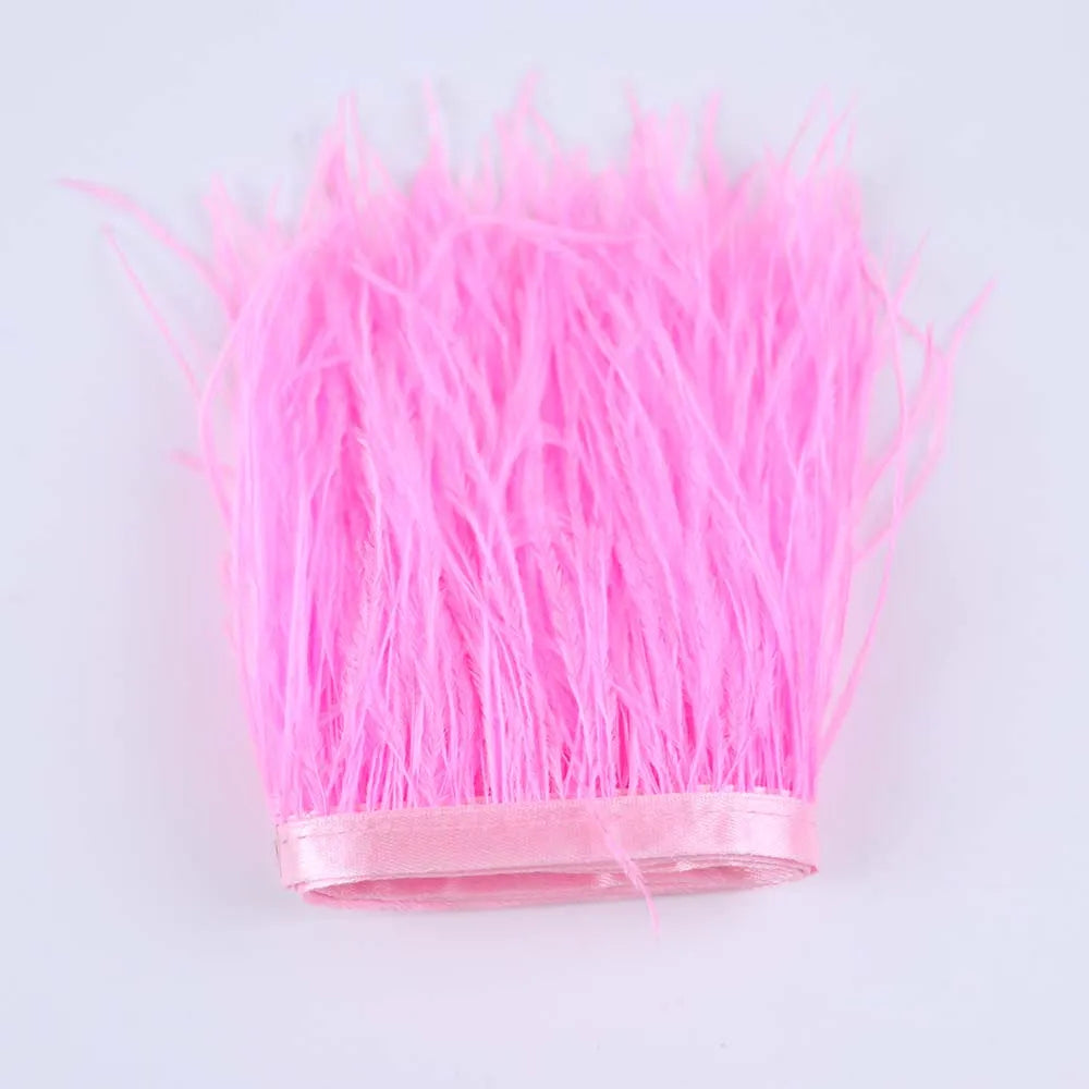 Natural Ostrich Feather Trim & Fringe