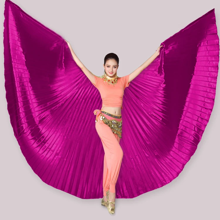 Isis Belly Dance Wings, Sticks & Bag
