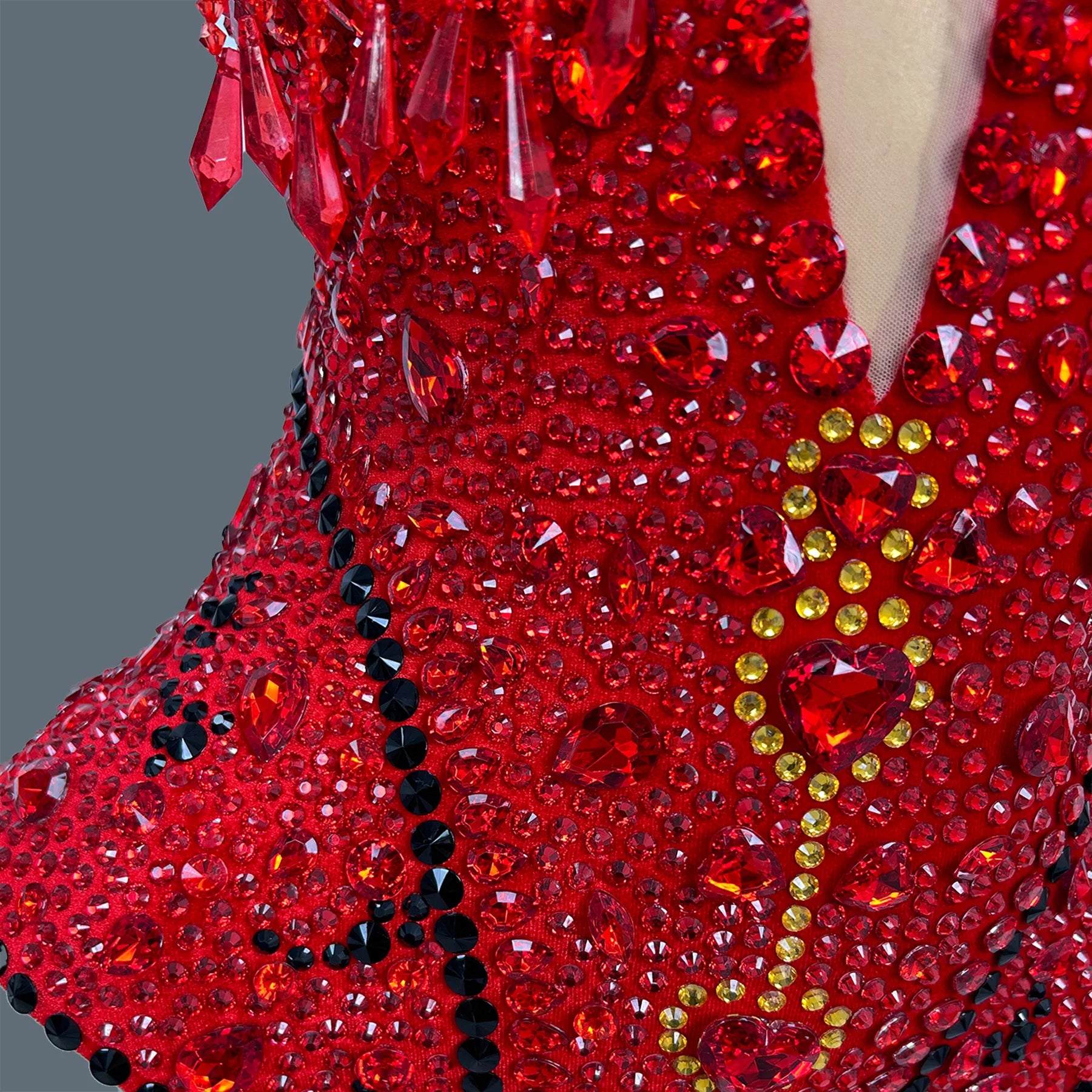 Western Cowboy Showgirl Bodysuit, Hat & Gloves 3-Piece Stage Costume Set