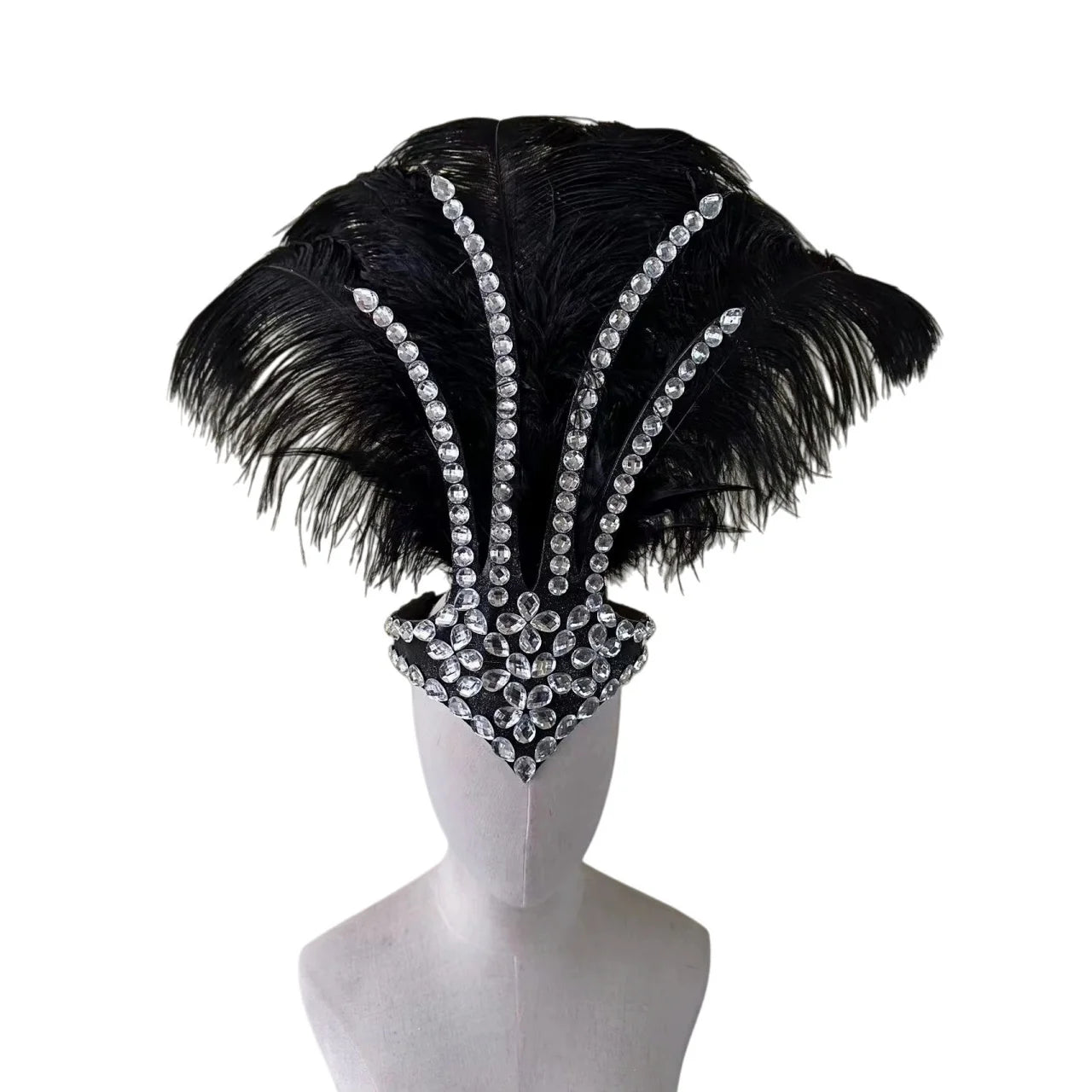 The Stardust Dionysia – Classic Feathered Samba Carnival & Masque Crown