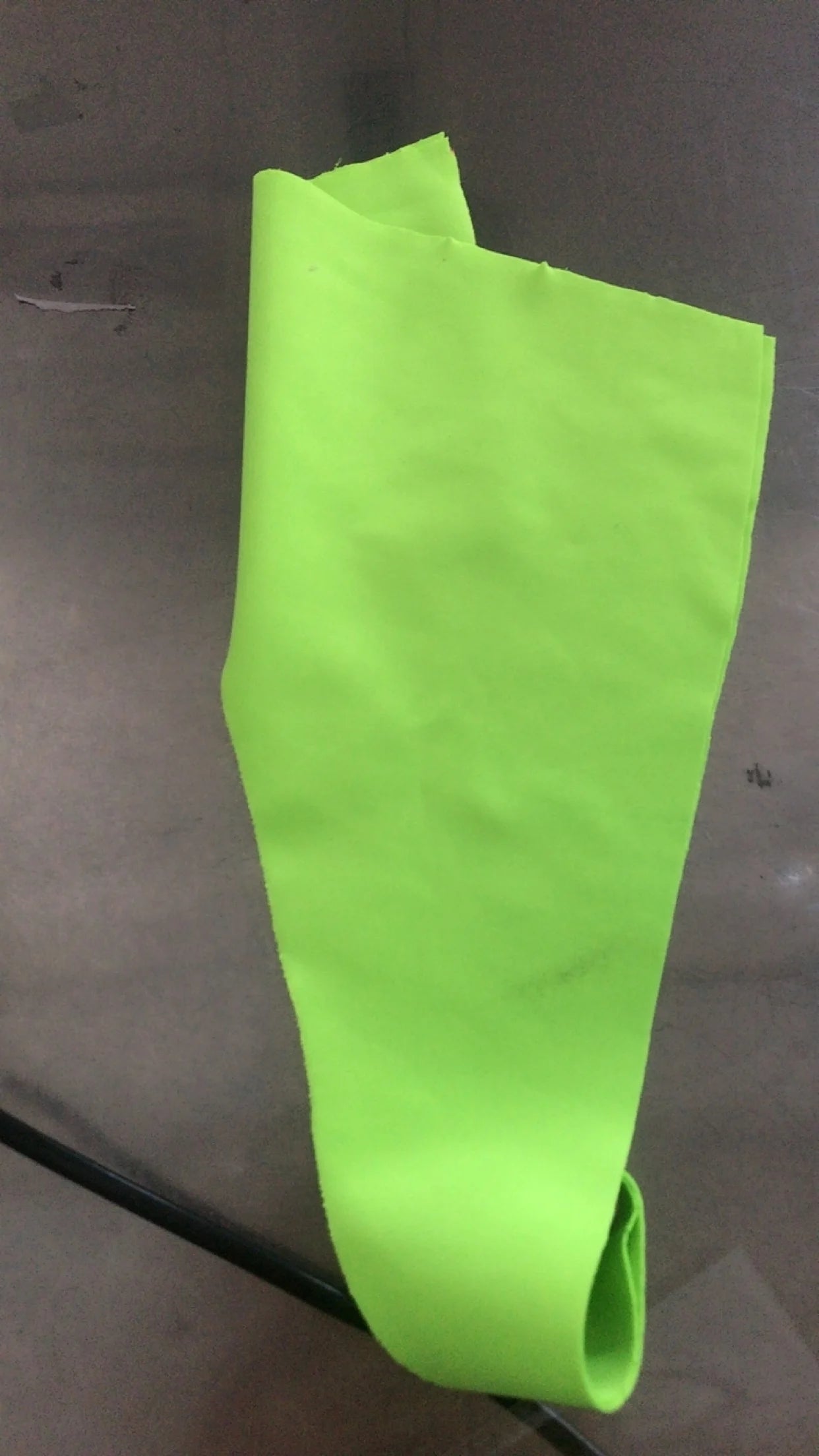 Fluorescent Neon Green High-Waisted Pole Dance & Gogo Hot Shorts Costume