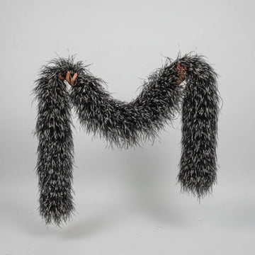 2M Tie-Dye Ostrich Feather Boa Shawl