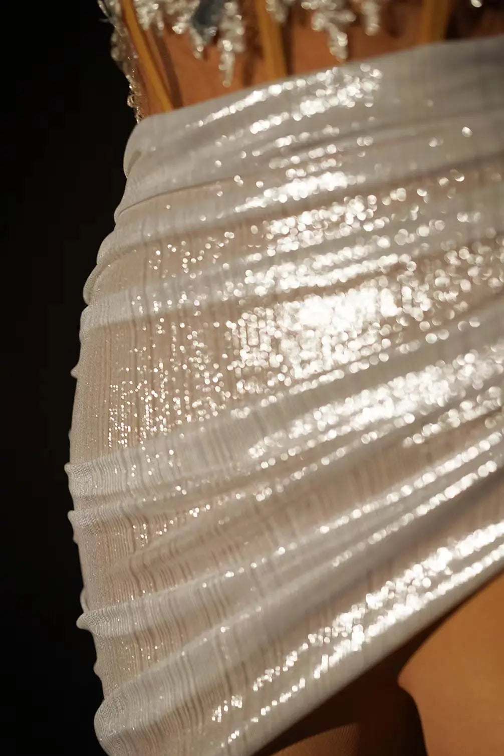 2 Piece Strapless Bodycon Mini Dress