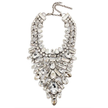 Rhinestone Statement Necklace