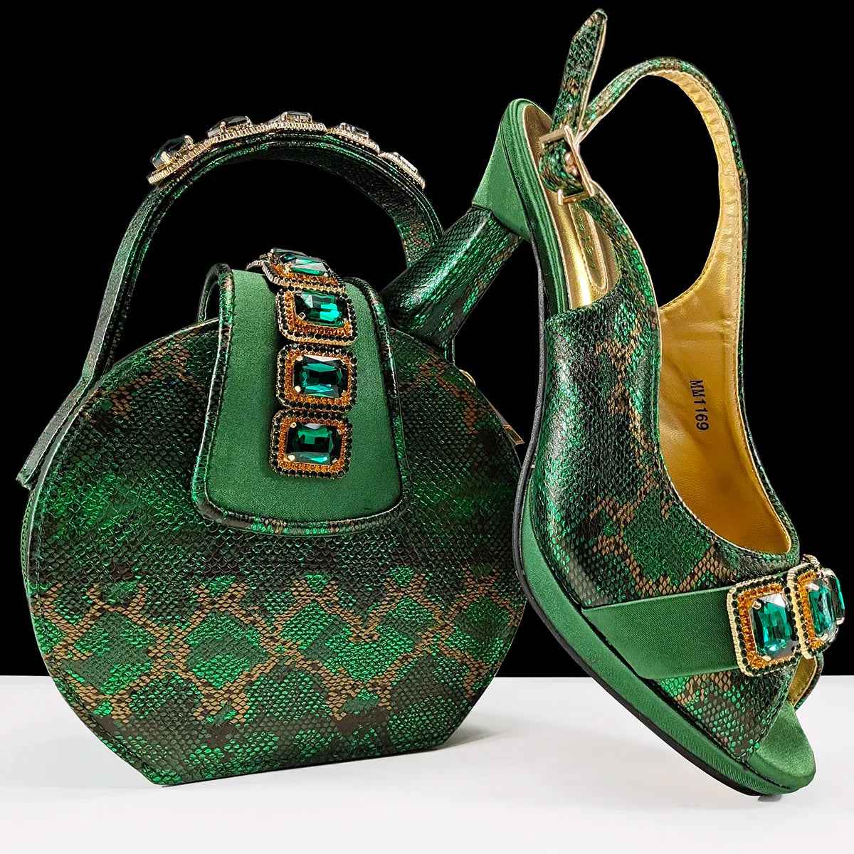 Italian Shoes And Bag Sets HCV1-1