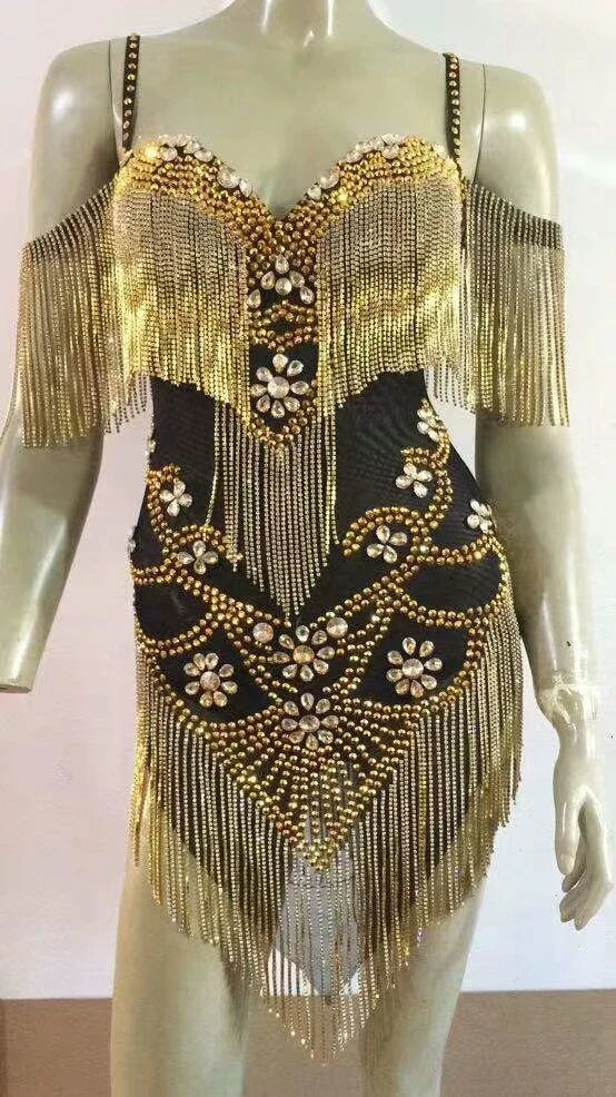 Women's Folk Dance Bodysuit | Stardust Starlets