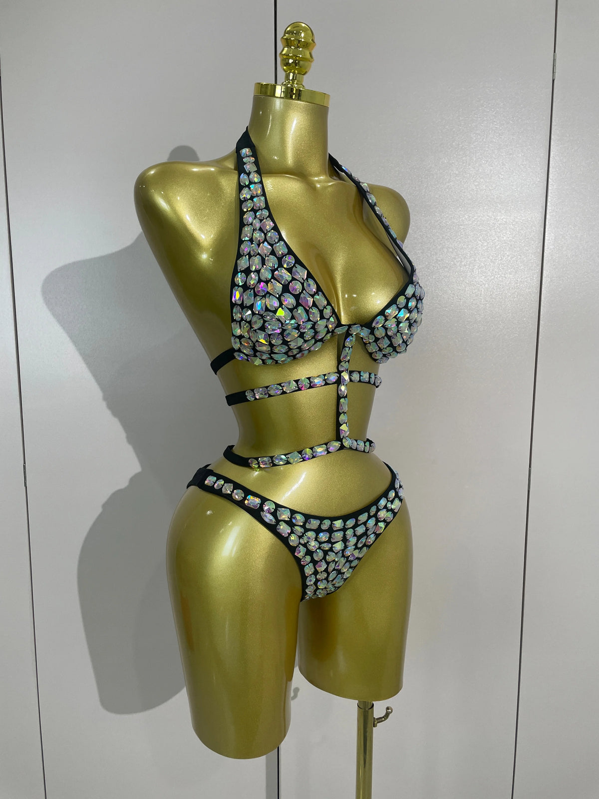 Crystal Two-Piece Performance Bikini Set