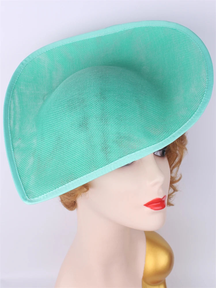 30cm Teardrop Sinamay Fascinator Base DIY Millinery Headpiece Cocktail Hat Mold