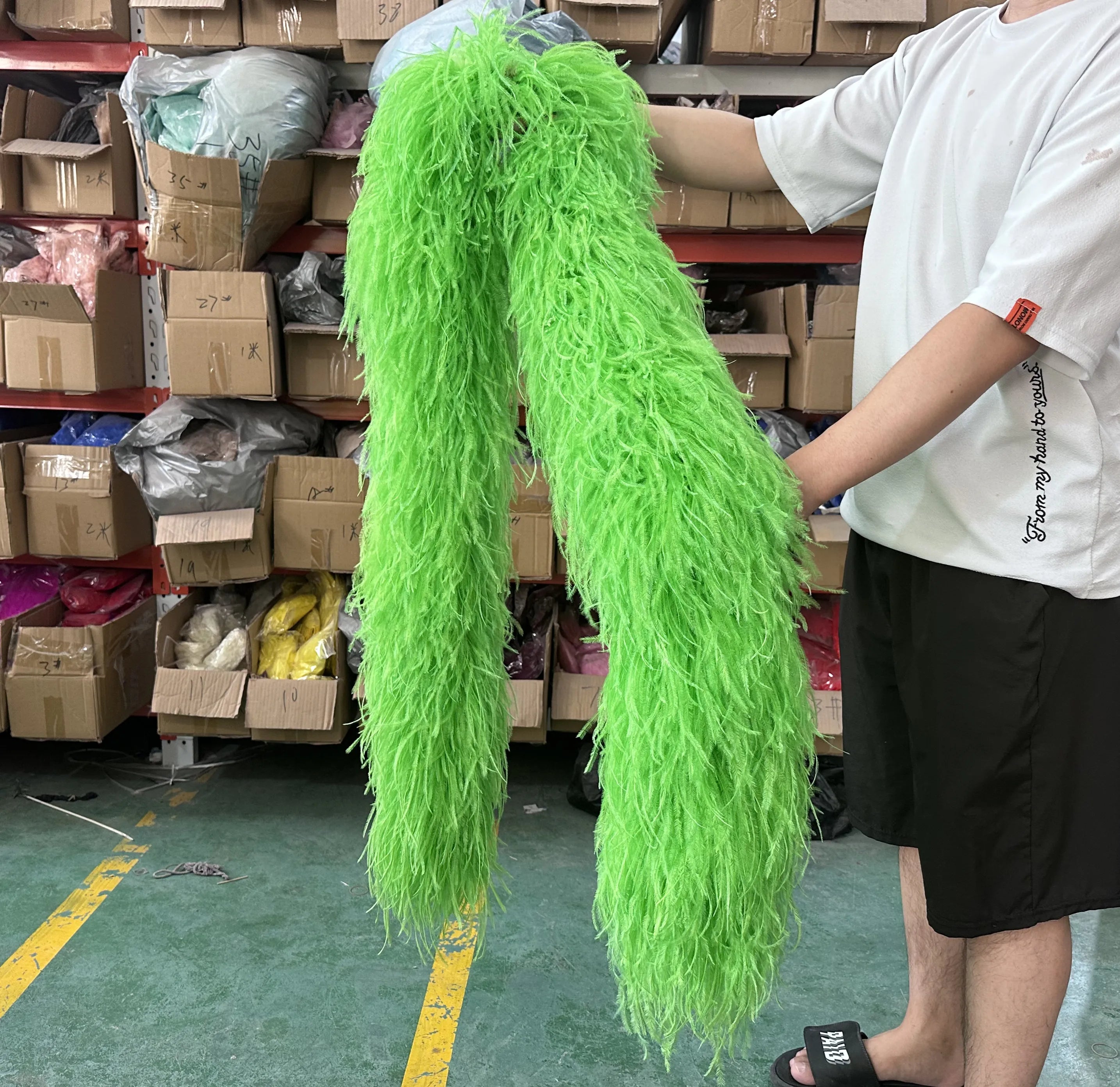 Multi-Ply Ostrich Feather Scarf Boa (2 Meters)