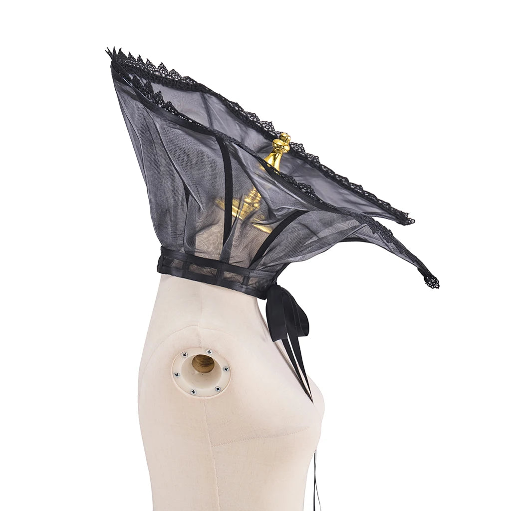 Tudor Elizabethan Standing Collar Gothic Renaissance Medici Ruffle Neck Capelet