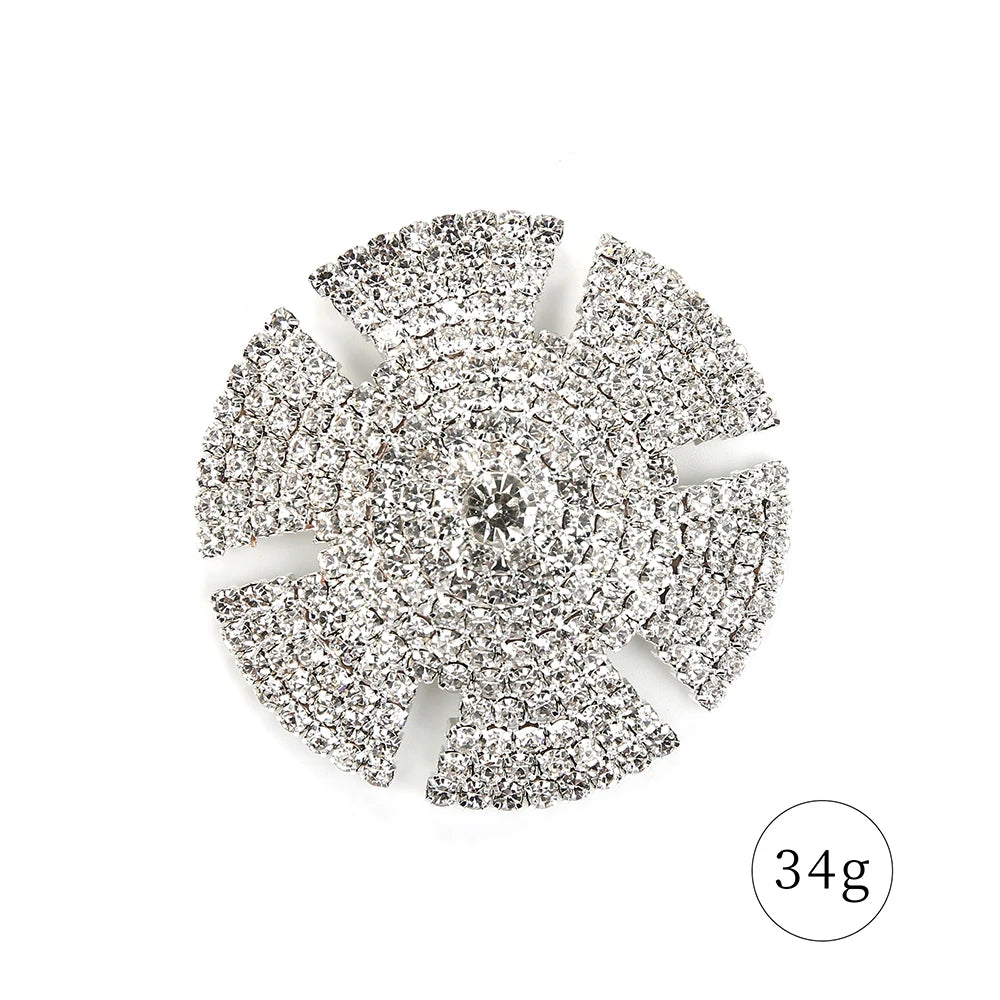Sparkly Rhinestone Geometric Reusable Nipple Pasties Self-Adhesive Breast Covers