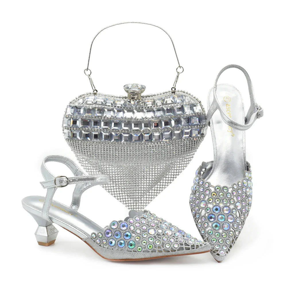 Italian Shoe And Bag Set