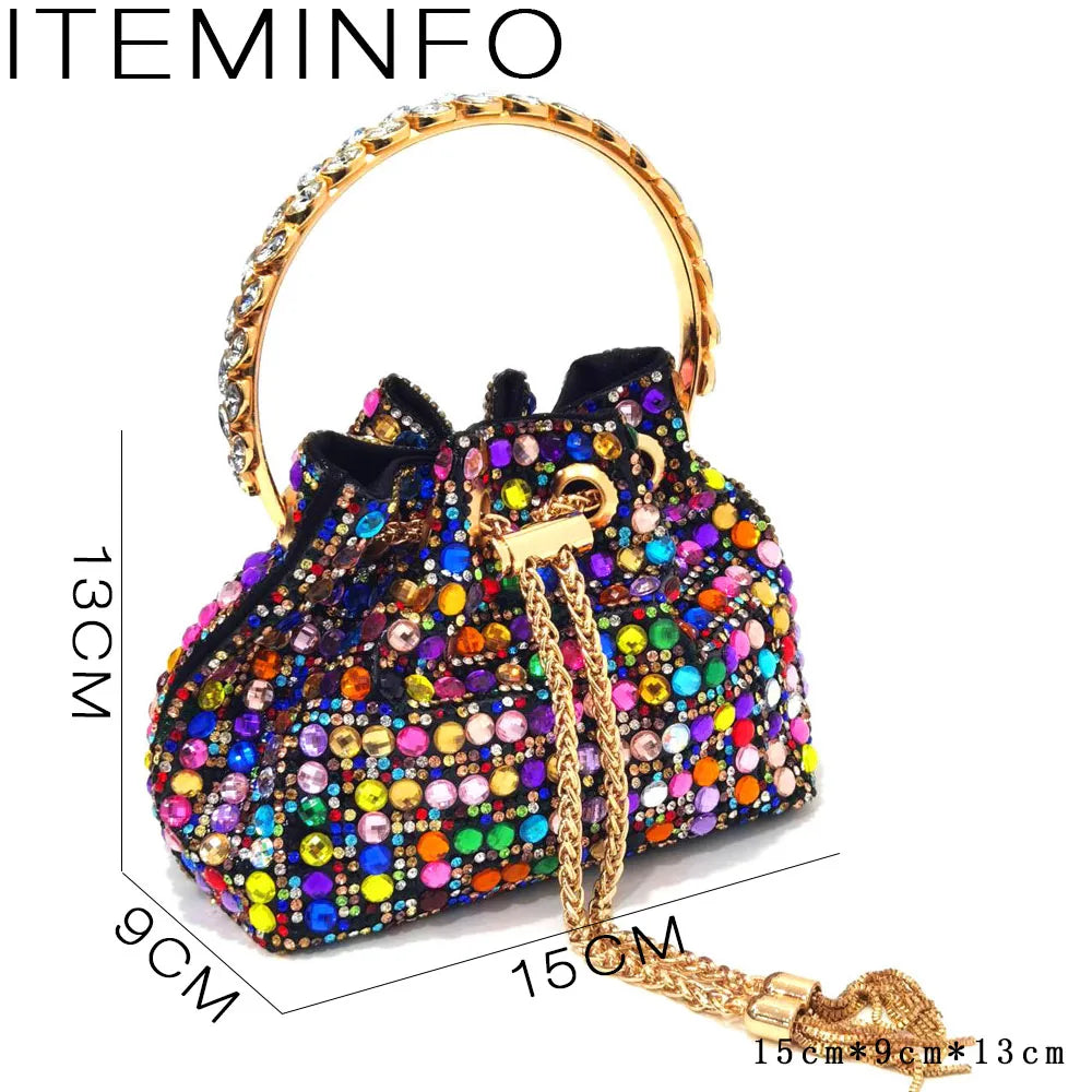 Diamond Design Shoe and Bag Set