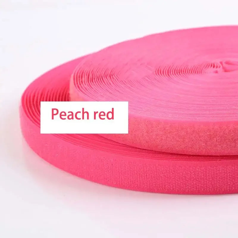 10Meters/Pair Colorful 20mm Wide Hook and Loop Fastener Tape Non-Adhesive Sewing Supplies