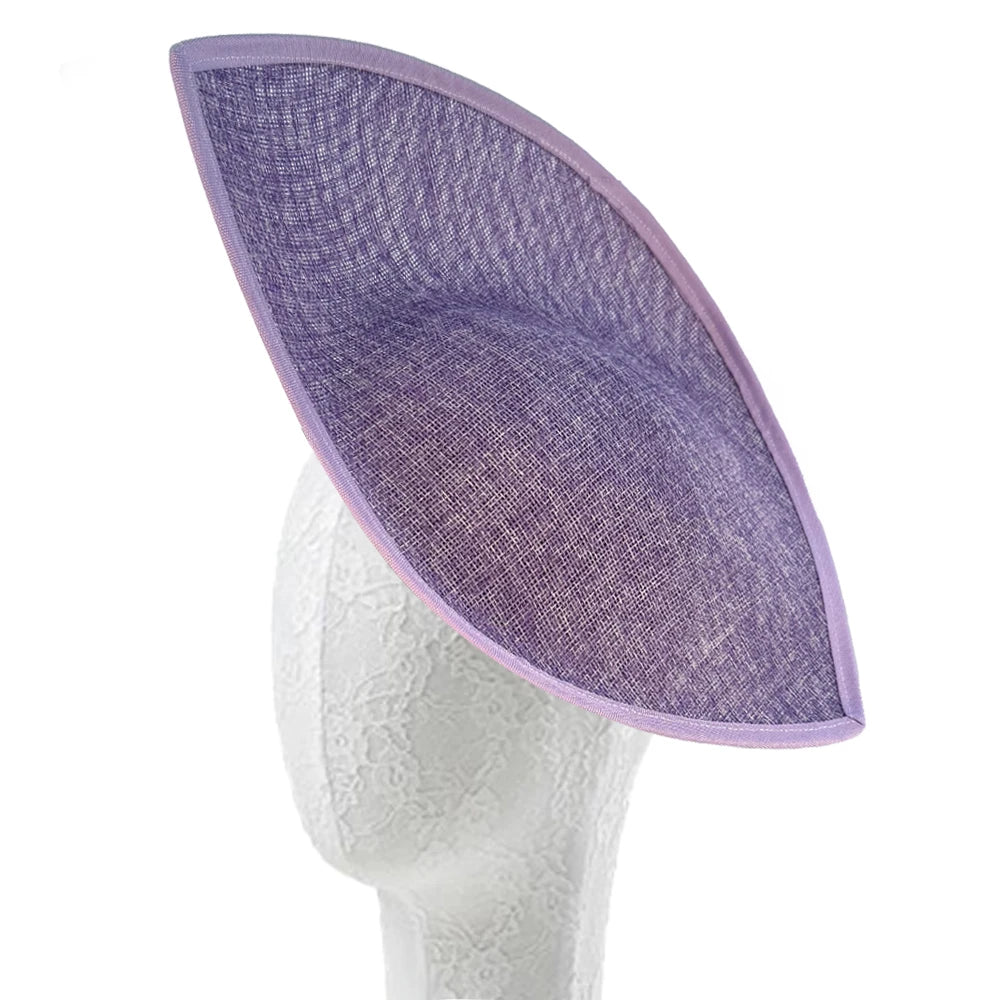 32x21cm Oval Sinamay Fascinator Base DIY Millinery Derby Hat Headpiece Mold