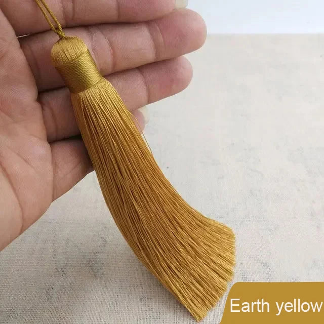 12cm Polyester Silk Tassel Fringe Trim DIY Sewing Accessories