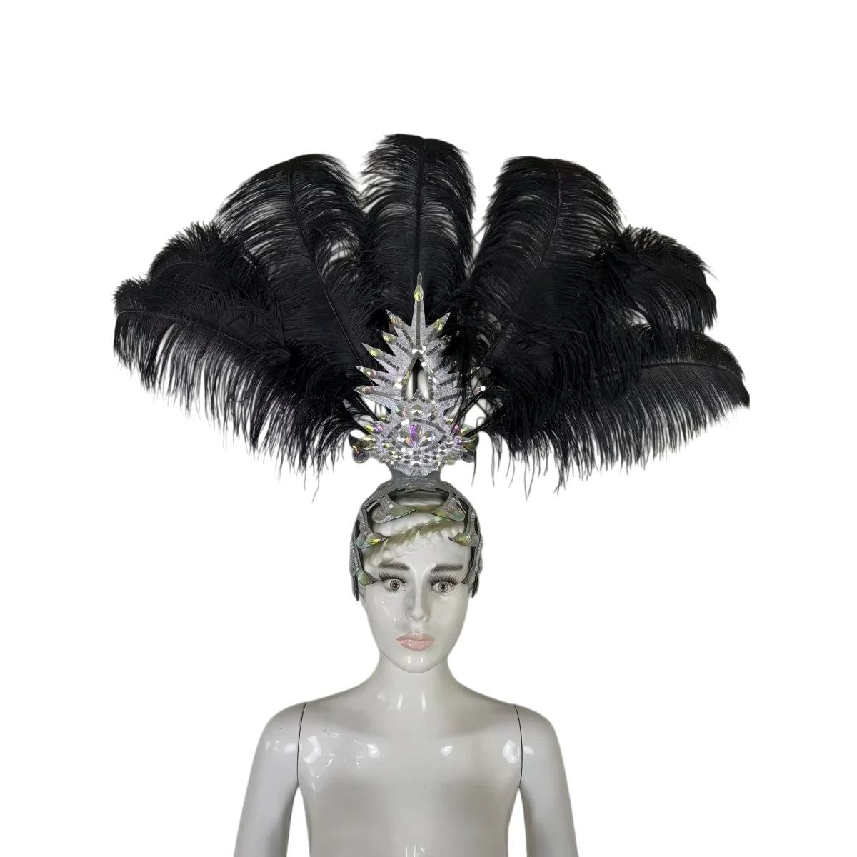 The Stardust Dionysia – Carnival & Samba Feathered Masque Ball Crown
