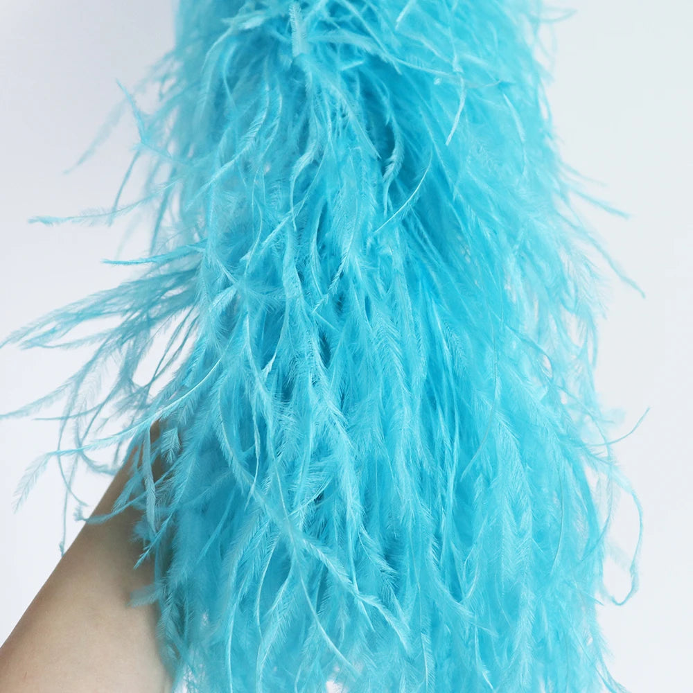 Ostrich Feather Trim Boa (1 Meter)
