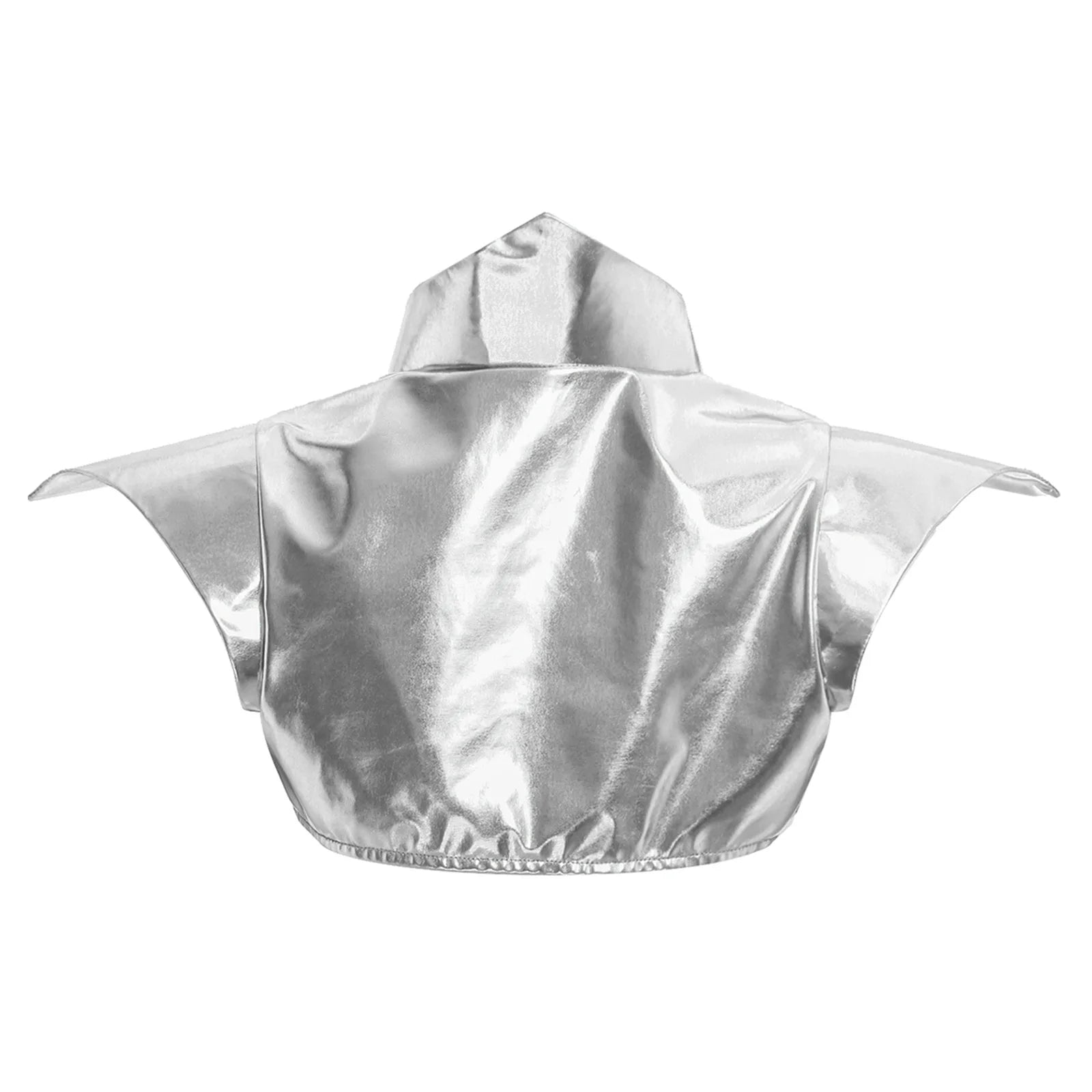Metallic Gothic Armor Shoulder Shrug Steampunk Pauldron Collar Stage Costume