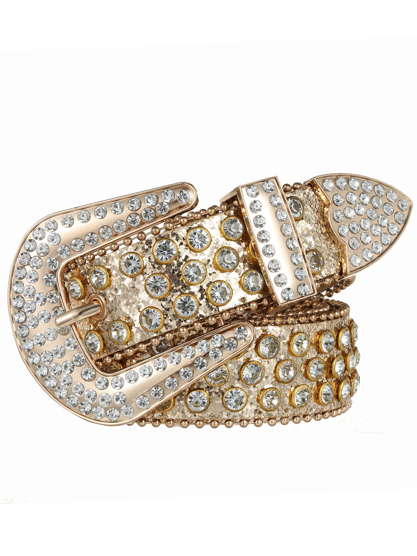 Decorative Diamond Fashion Western Belt