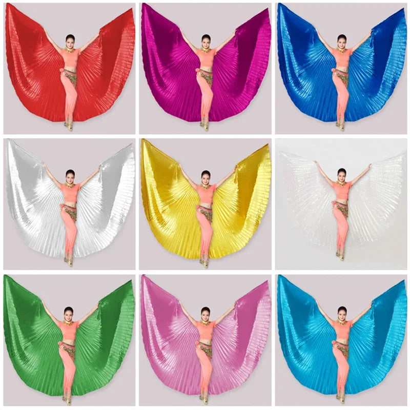 Isis Belly Dance Wings, Sticks & Bag