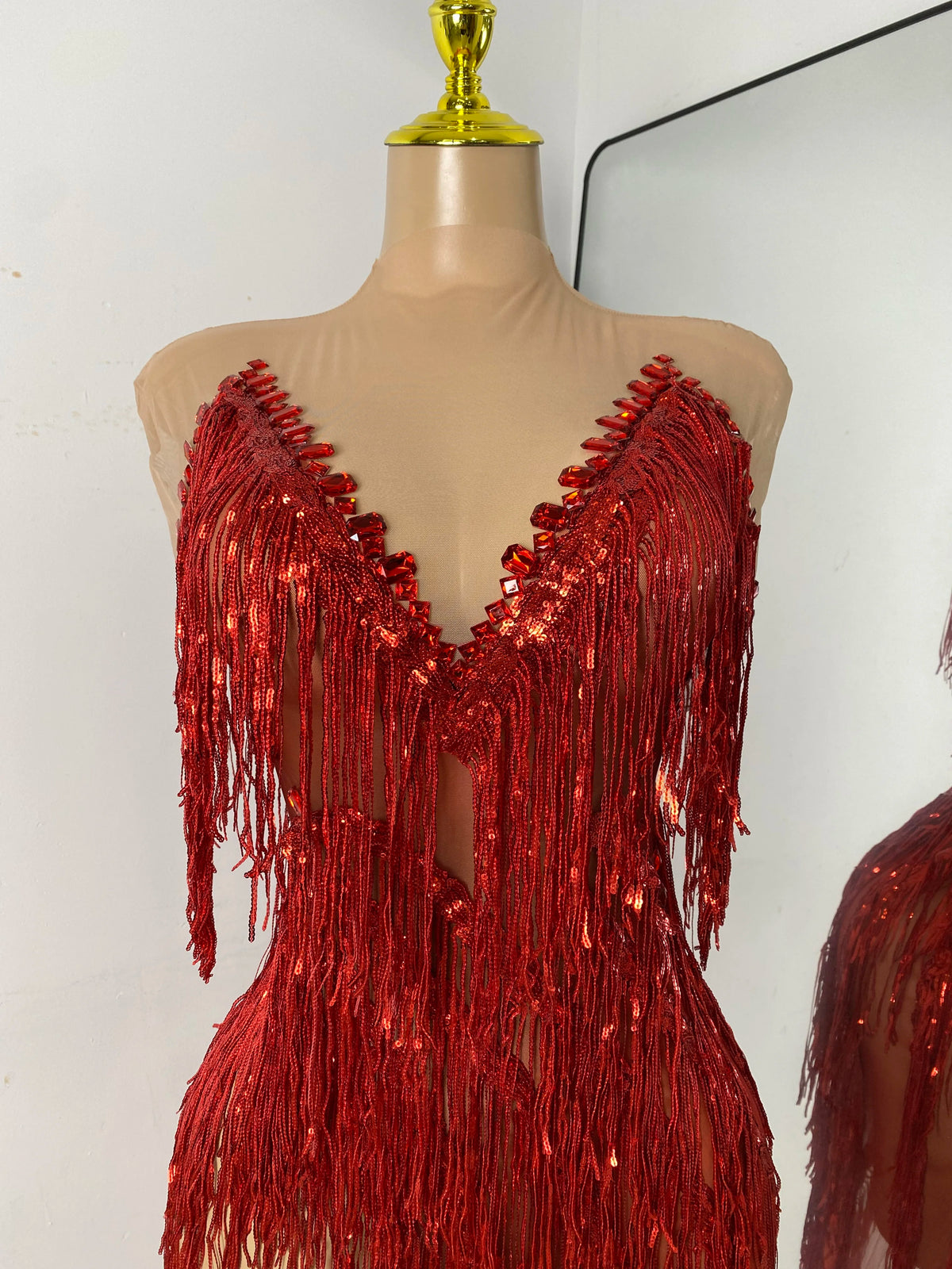 Vintage-Inspired Tassel Long Dress For Women