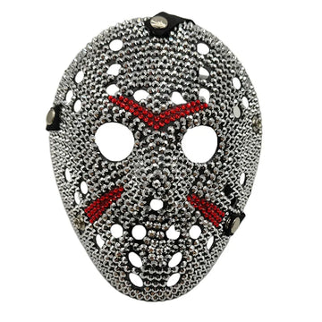 Sparkly Rhinestones Headgear Funny Masquerade Ball Masked Halloween Cosplay Prop Nightclub Dancer Performance Stage Accessories