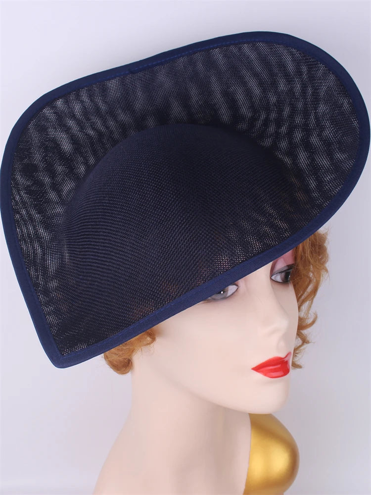 30cm Teardrop Sinamay Fascinator Base DIY Millinery Headpiece Cocktail Hat Mold