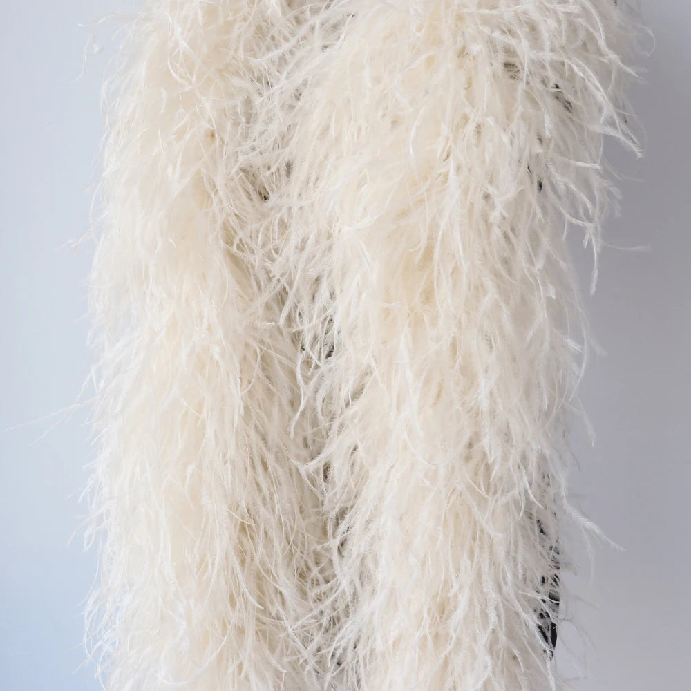 Ostrich Feather Trim Boa (1 Meter)