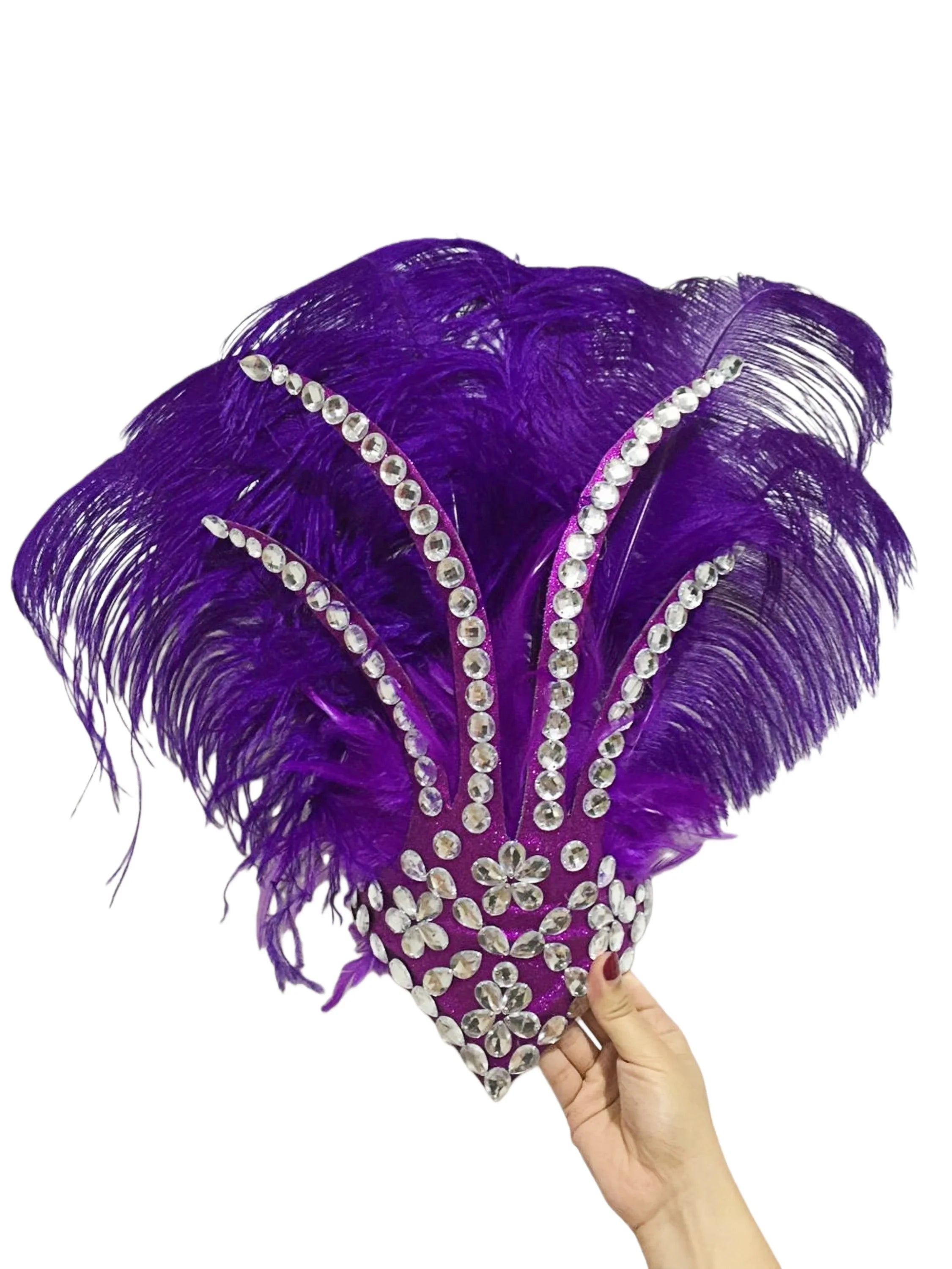 The Stardust Dionysia – Classic Feathered Samba Carnival & Masque Crown