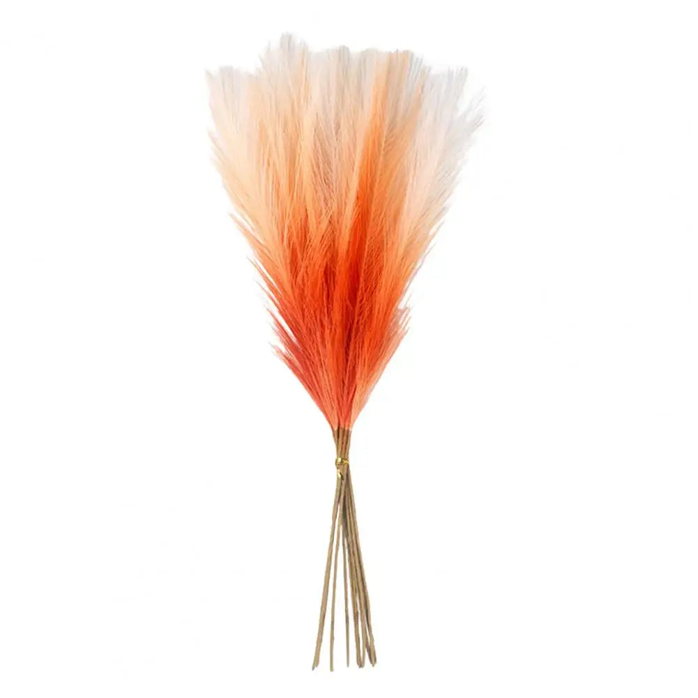 Deluxe Artificial Pampas Grass Fluffy Boho Floral Stem Set