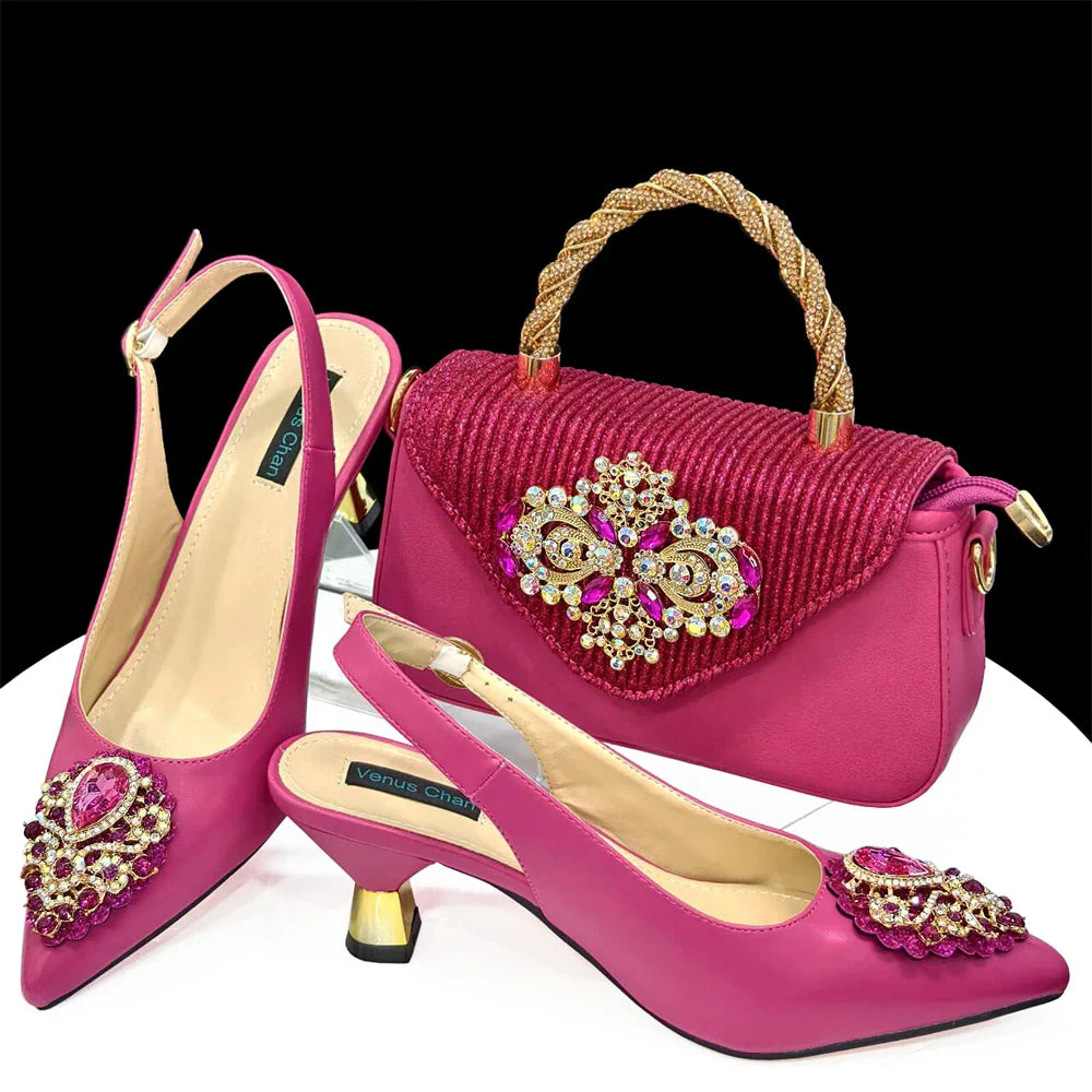 Italian Shoe and Bag Set