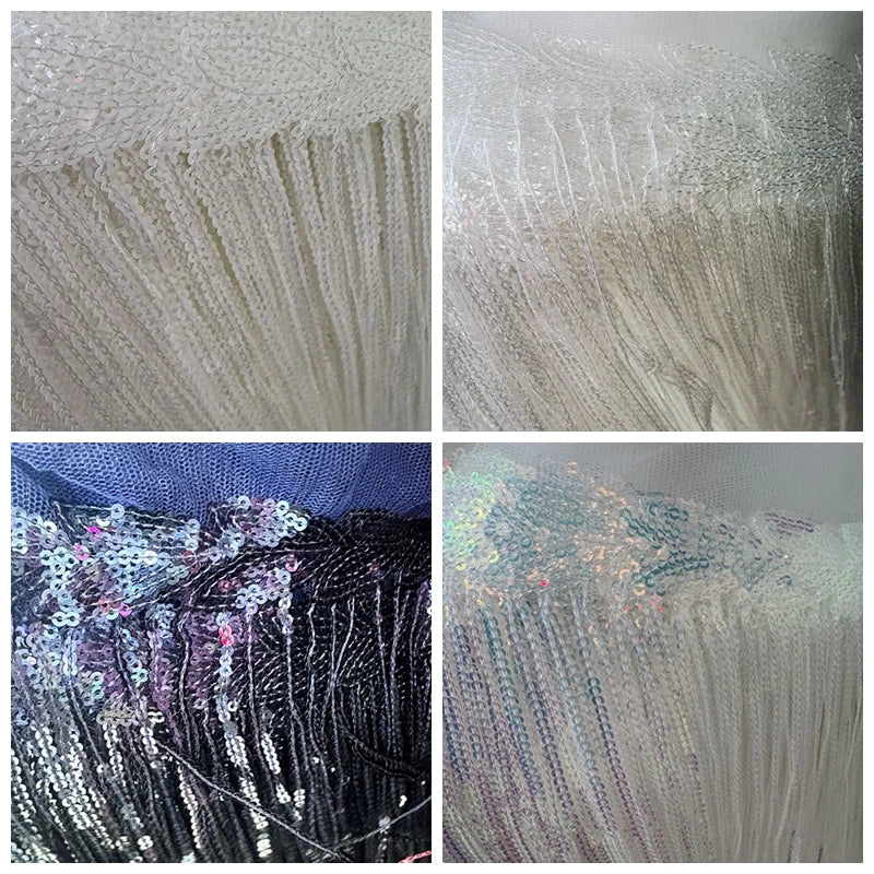 Premium Sequin Fringe Trim (20CM)