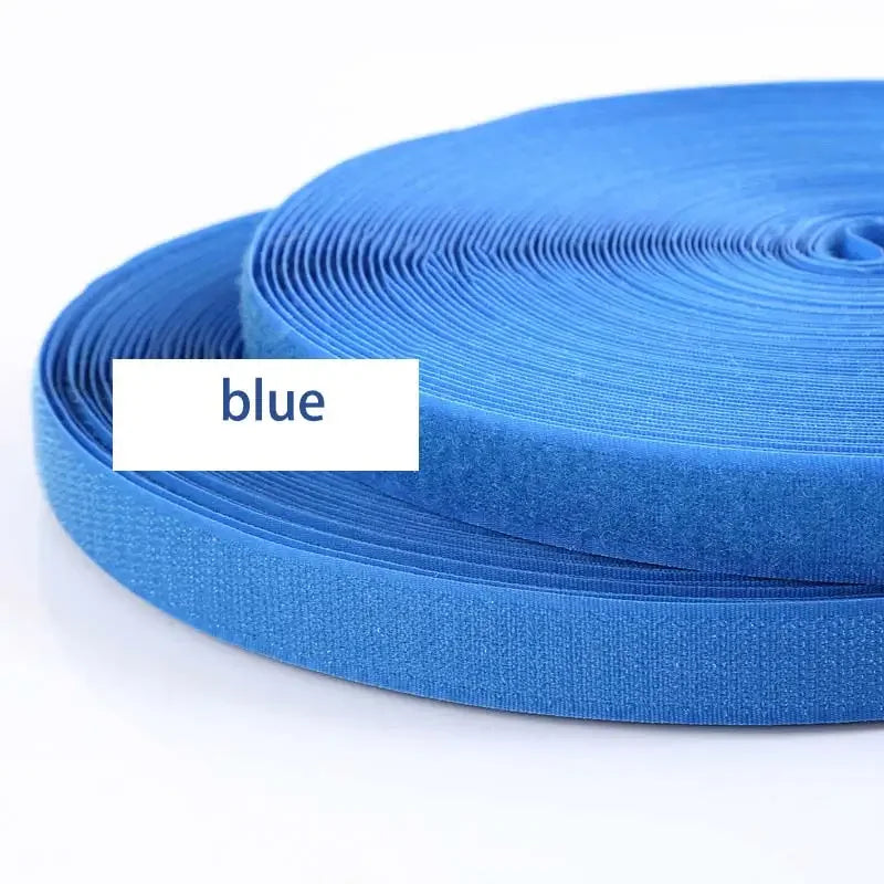 10Meters/Pair Colorful 20mm Wide Hook and Loop Fastener Tape Non-Adhesive Sewing Supplies