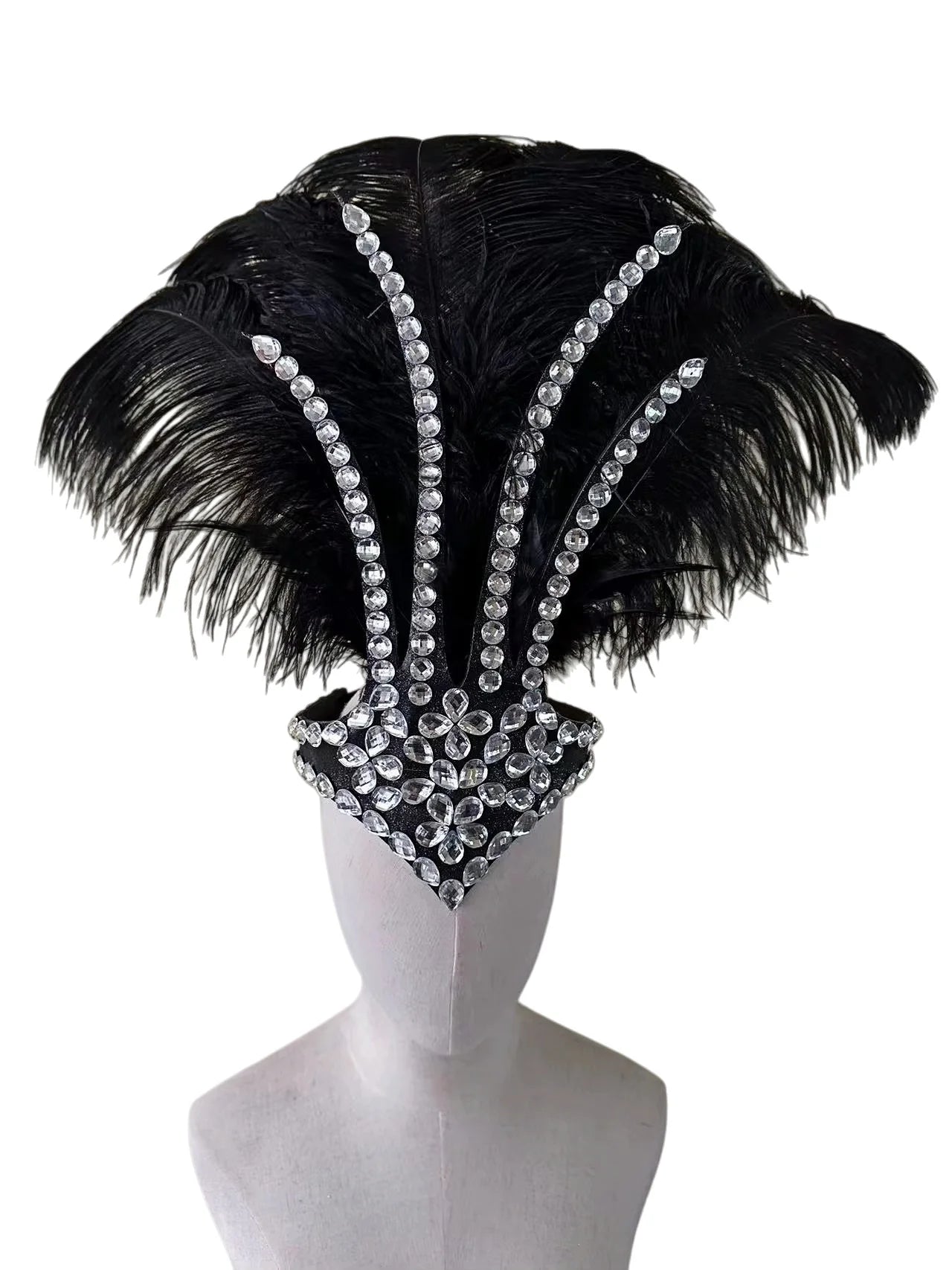 The Stardust Dionysia – Classic Feathered Samba Carnival & Masque Crown