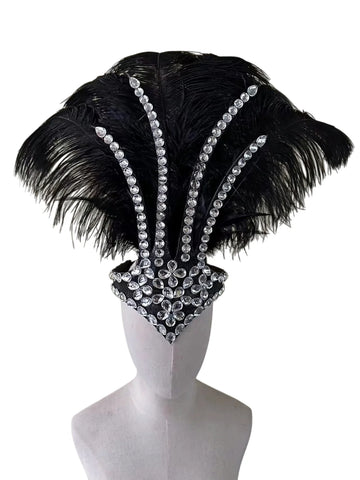 The Stardust Dionysia – Classic Feathered Samba Carnival & Masque Crown