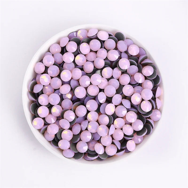 Glass Crystal Hot-Fix Rhinestones Flatback Strass Stones SS6-SS30 Bulk Pack