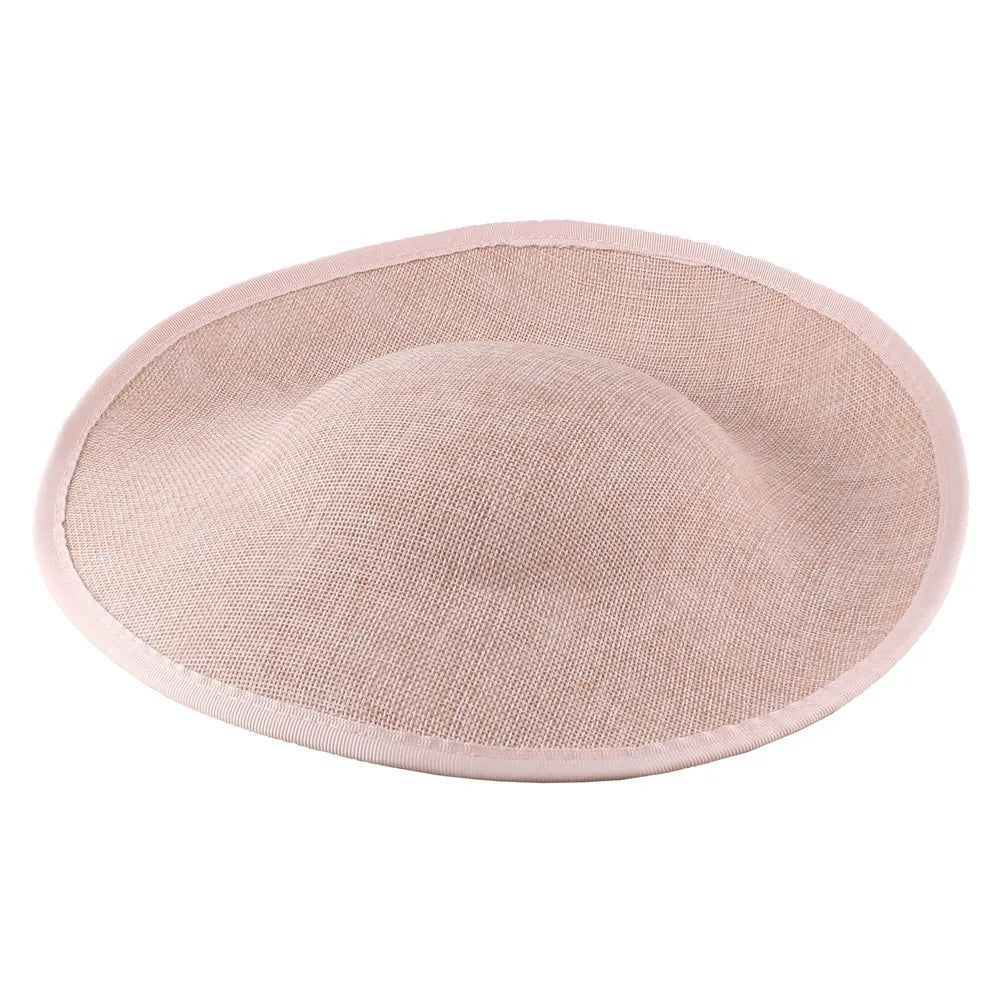 25cm Large Sinamay-Look Fascinator Base